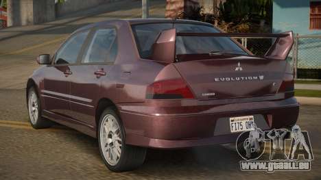 Mitsubishi Lancer Evolution VII Dalara pour GTA San Andreas