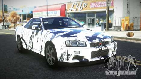 Nissan Skyline R34 Bridy S4 für GTA 4