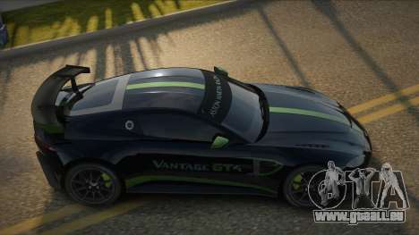 Aston Martin Vantage GT4 Tedon pour GTA San Andreas