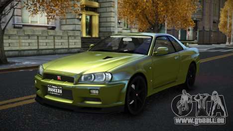 Nissan Skyline R34 Vijugade für GTA 4