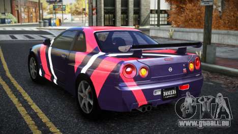 Nissan Skyline R34 Bridy S9 für GTA 4