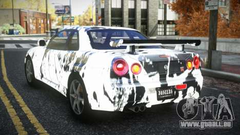 Nissan Skyline R34 Bridy S4 für GTA 4