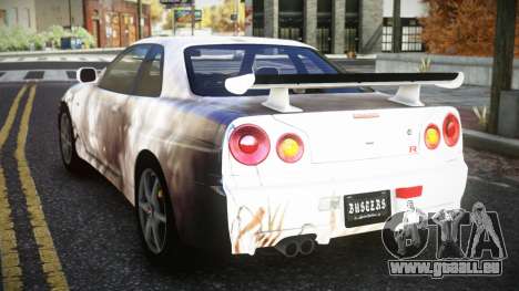 Nissan Skyline R34 Bridy S3 pour GTA 4