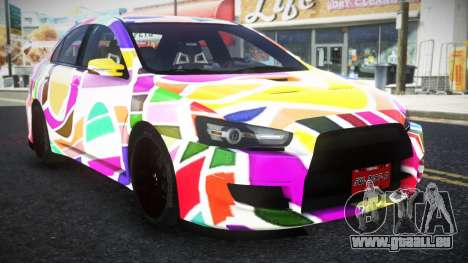 Mitsubishi Lancer Evolution X Jasan S6 pour GTA 4