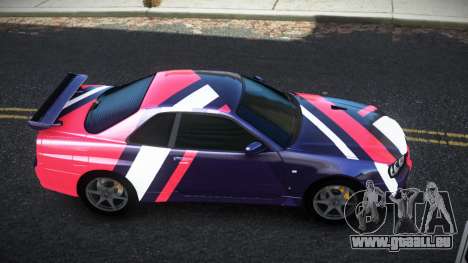 Nissan Skyline R34 Bridy S9 für GTA 4