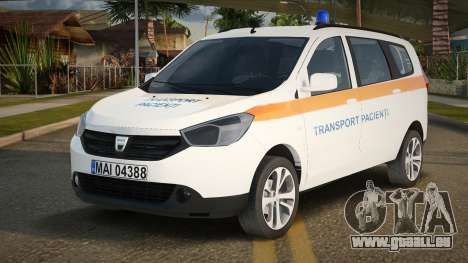 Dacia Lodgy Transport Pacienti pour GTA San Andreas