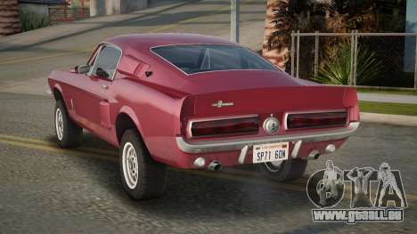 Shelby GT500 Leerine für GTA San Andreas