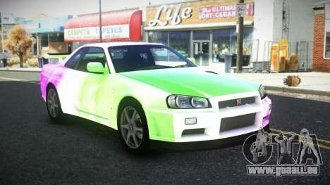 Nissan Skyline R34 Bridy S13 für GTA 4