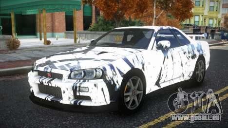 Nissan Skyline R34 Bridy S4 für GTA 4