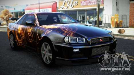 Nissan Skyline R34 Bridy S12 für GTA 4