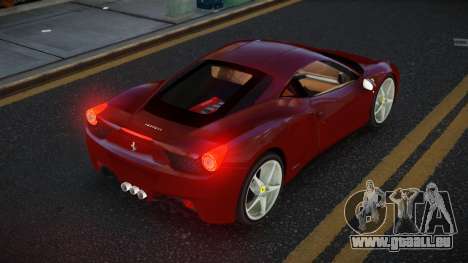 Ferrari 458 Mizvog pour GTA 4