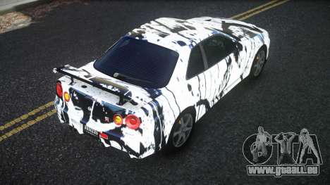 Nissan Skyline R34 Bridy S4 für GTA 4