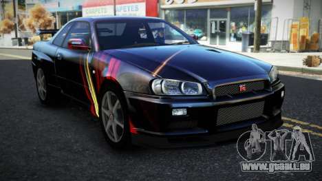 Nissan Skyline R34 Bridy S2 für GTA 4