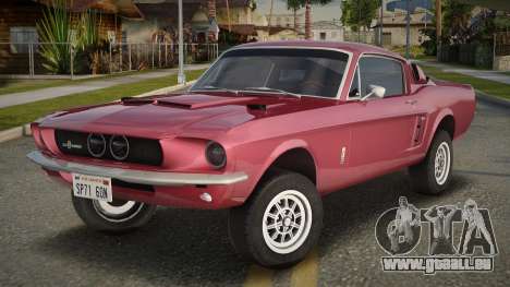 Shelby GT500 Leerine für GTA San Andreas