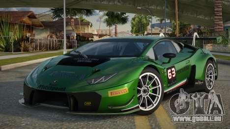 Lamborghini Huracan GT3 Neron pour GTA San Andreas