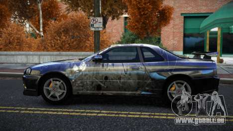 Nissan Skyline R34 Bridy S7 für GTA 4