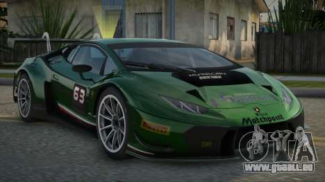 Lamborghini Huracan GT3 Neron pour GTA San Andreas