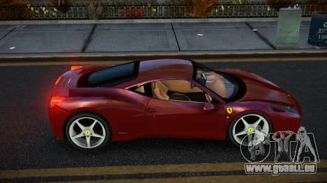 Ferrari 458 Mizvog pour GTA 4
