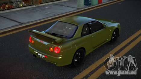 Nissan Skyline R34 Vijugade für GTA 4