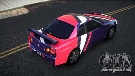 Nissan Skyline R34 Bridy S9 für GTA 4