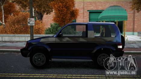 Mitsubishi Pajero Telhute pour GTA 4