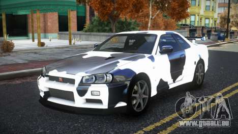 Nissan Skyline R34 Bridy S11 für GTA 4
