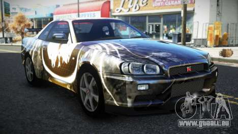 Nissan Skyline R34 Bridy S7 für GTA 4