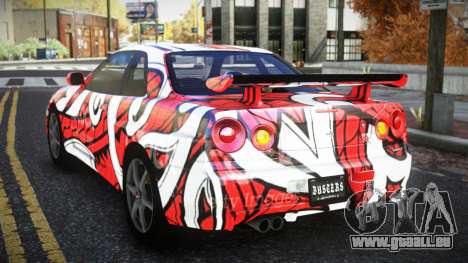 Nissan Skyline R34 Bridy S10 pour GTA 4