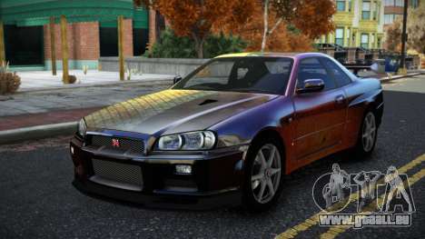 Nissan Skyline R34 Bridy S1 pour GTA 4