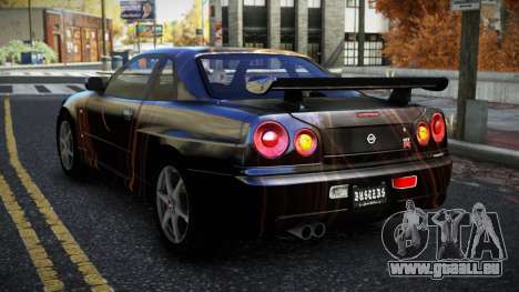 Nissan Skyline R34 Bridy S12 für GTA 4