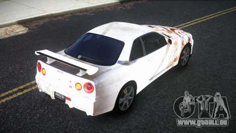 Nissan Skyline R34 Bridy S3 pour GTA 4
