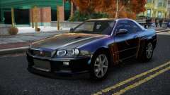 Nissan Skyline R34 Bridy S12 für GTA 4