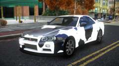 Nissan Skyline R34 Bridy S11 pour GTA 4