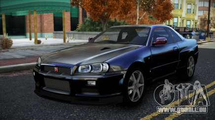 Nissan Skyline R34 Bridy S2 pour GTA 4