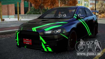 Mitsubishi Lancer Evolution X Jasan S7 für GTA 4