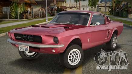 Shelby GT500 Leerine für GTA San Andreas