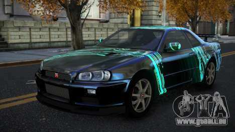 Nissan Skyline R34 Terjam S1 für GTA 4