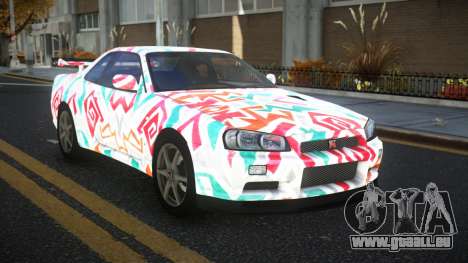 Nissan Skyline R34 Terjam S8 für GTA 4