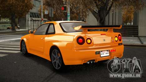 Nissan Skyline R34 Wovjo für GTA 4