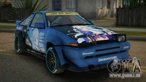 Toyota AE86 Audria für GTA San Andreas