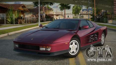 Ferrari Testarossa Anielse pour GTA San Andreas