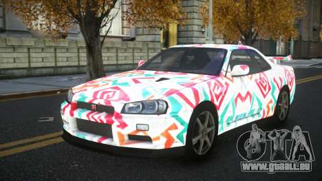 Nissan Skyline R34 Terjam S8 für GTA 4