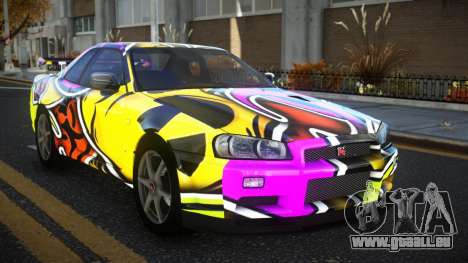 Nissan Skyline R34 Terjam S10 pour GTA 4