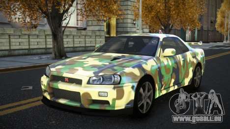 Nissan Skyline R34 Terjam S12 pour GTA 4