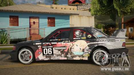 Mercedes-Benz 190E Dalie für GTA San Andreas