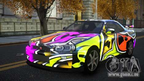 Nissan Skyline R34 Terjam S10 pour GTA 4