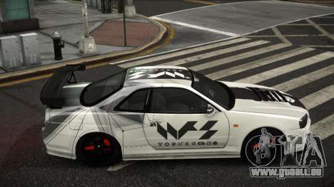 Nissan Skyline R34 Puzuvu für GTA 4