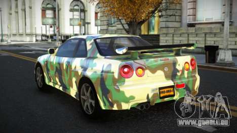Nissan Skyline R34 Terjam S12 pour GTA 4