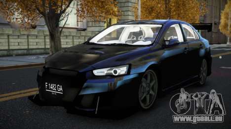Mitsubishi Lancer Evolution X Xacam für GTA 4