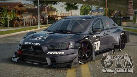 Mitsubishi Lancer Evolution X G-Sport für GTA San Andreas